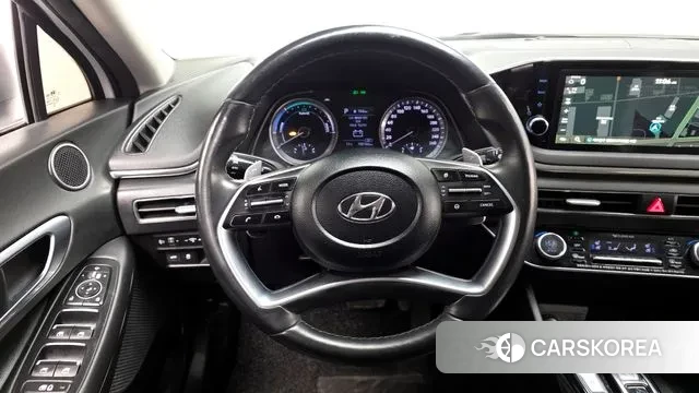 Hyundai Sonata Hybrid (DN8) 2021 Белый из Кореи, фото 4