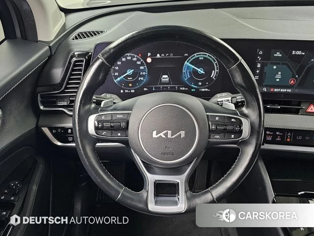 Kia Sportage 5th Generation Hybrid 2023 Серебристо-серый из Кореи, фото 4