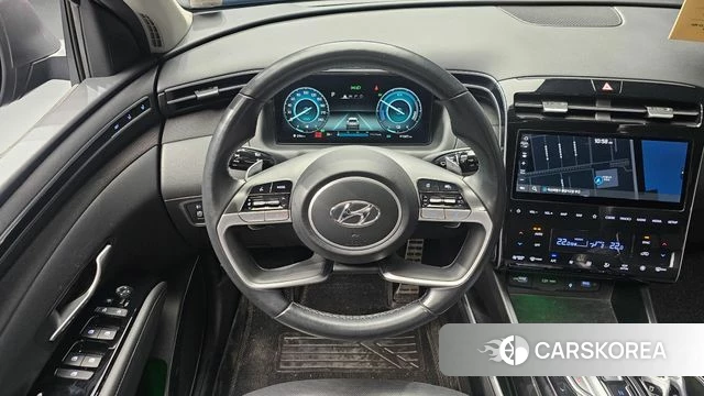 Hyundai Tucson Hybrid (NX4) 2021 Серый из Кореи, фото 4