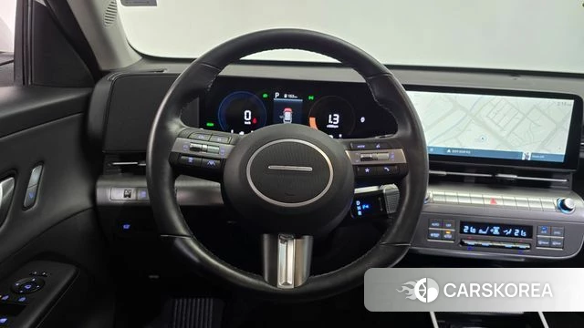 Hyundai Kona Hybrid (SX2) 2023 Белый из Кореи, фото 4
