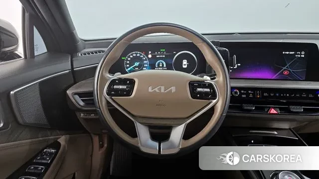 Kia K8 Hybrid 2022 Черный из Кореи, фото 4