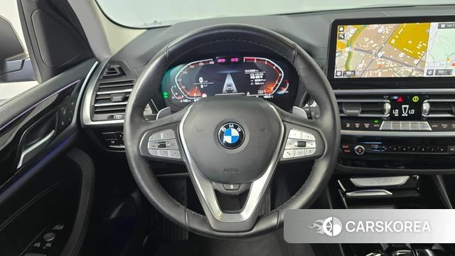 BMW X3 (G01) 2021 Черный из Кореи, фото 4