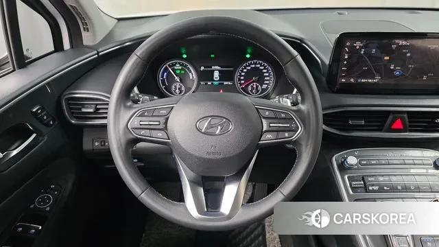 Hyundai The New Santa Fe 2022 Белый из Кореи, фото 4