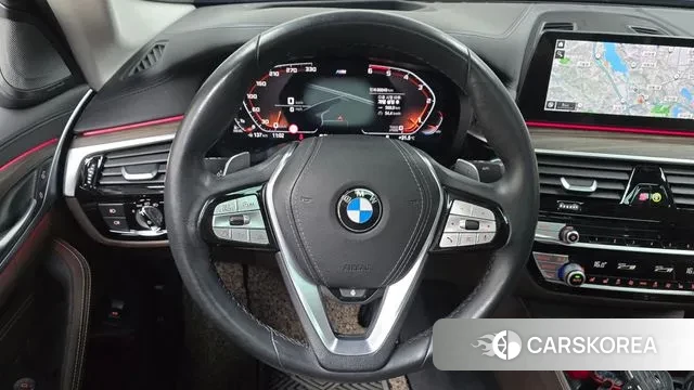 BMW 5 Series (G30) 2020 Черный из Кореи, фото 4