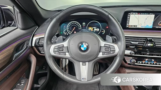 BMW 5 Series (G30) 2019 Синий из Кореи, фото 4
