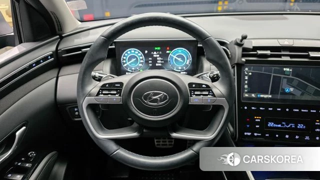 Hyundai Tucson Hybrid (NX4) 2022 Черный из Кореи, фото 4