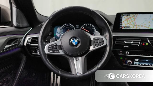 BMW 5 Series (G30) 2018 Черный из Кореи, фото 4