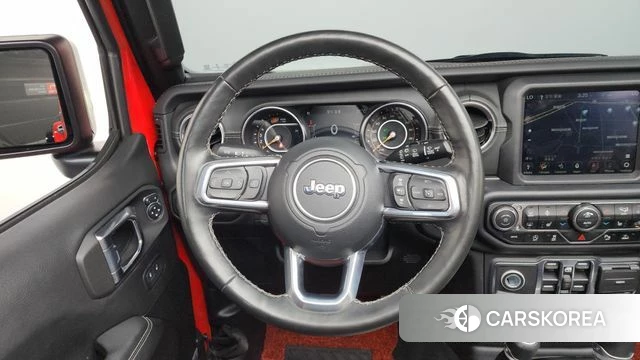 Jeep Wrangler (JL) 2021 Красный из Кореи, фото 4