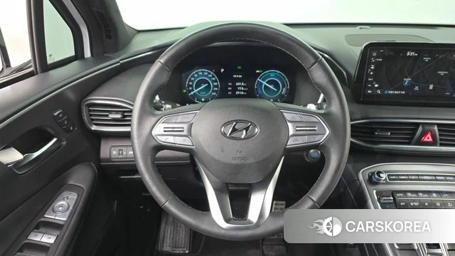 Hyundai The New Santa Fe 2022 Белый из Кореи, фото 4