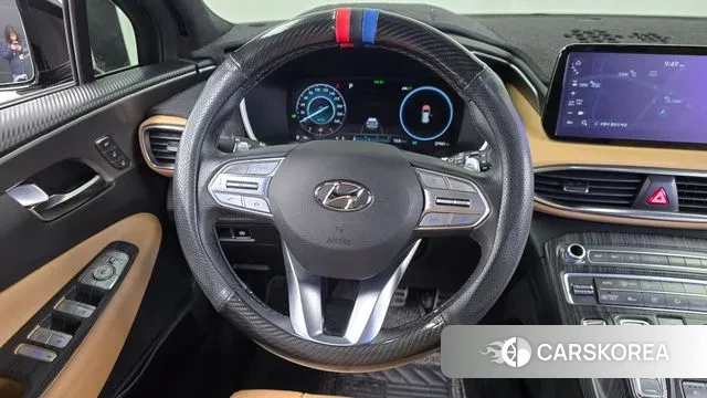 Hyundai The New Santa Fe 2021 Черный из Кореи, фото 4