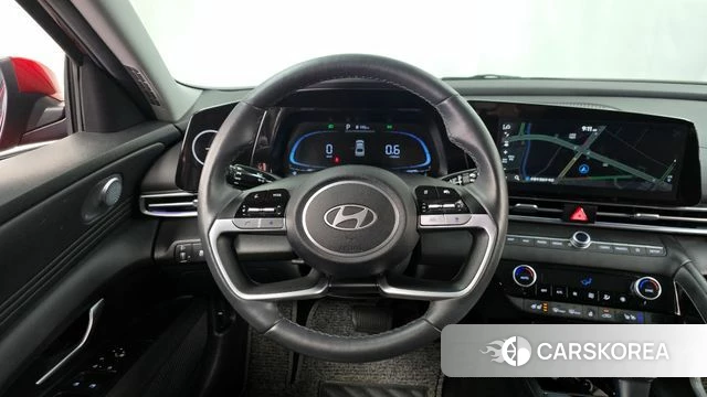 Hyundai The New Avante (CN7) 2024 Красный из Кореи, фото 4