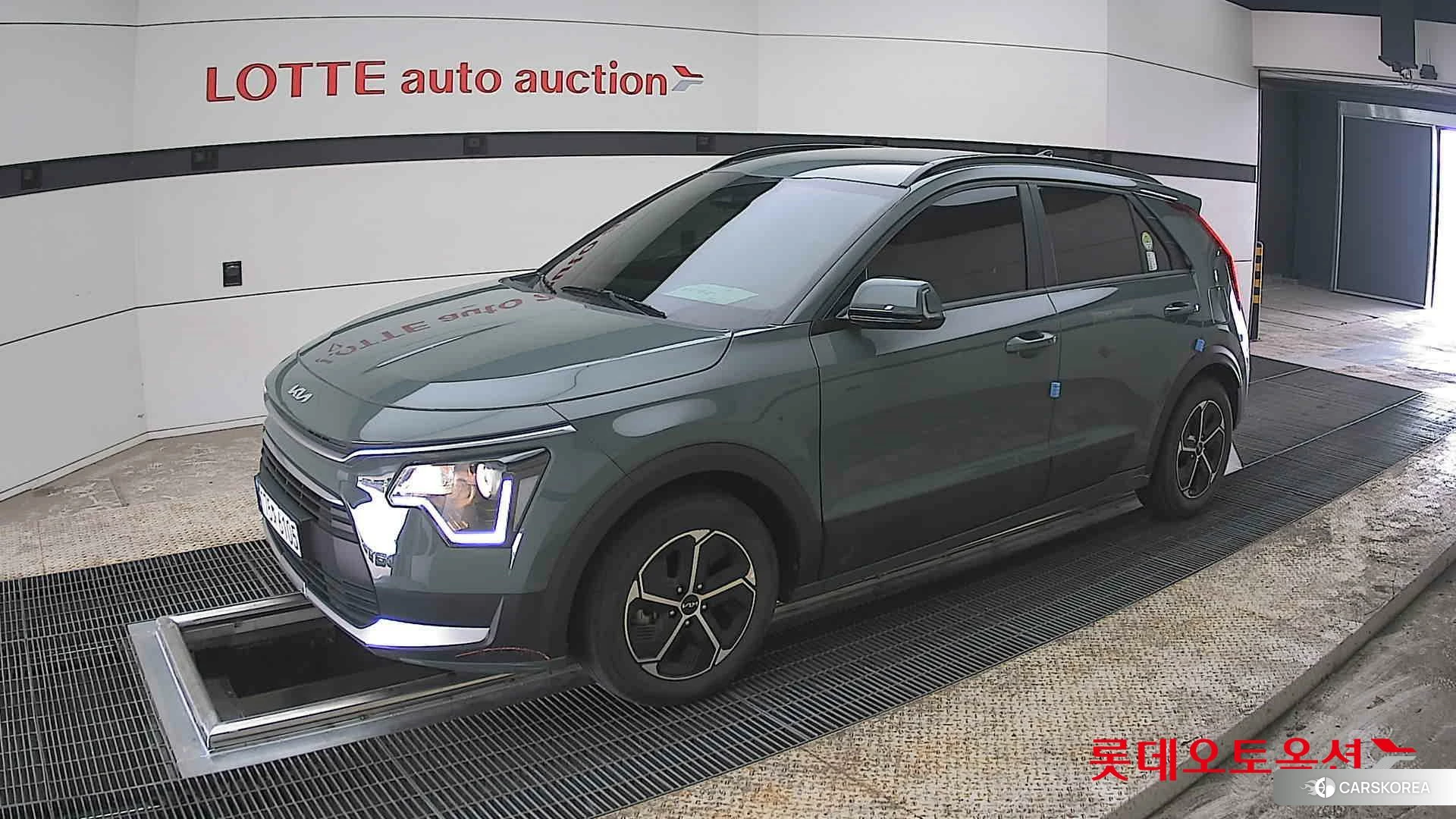 Kia Niro Hybrid 2024 Cityscape Green из Кореи, фото 4