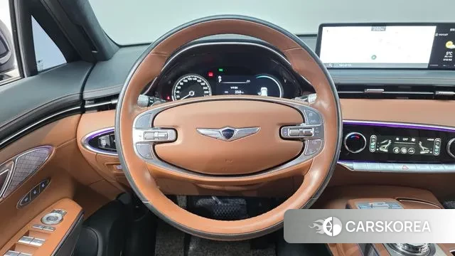 Genesis GV70 2022 Синий из Кореи, фото 4