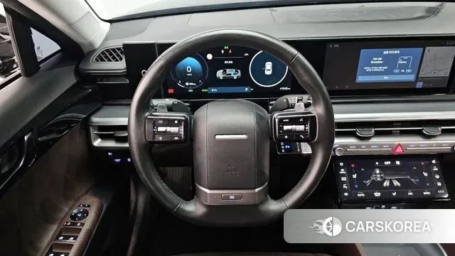 Hyundai Grandeur Hybrid (GN7) 2023 Черный из Кореи, фото 4