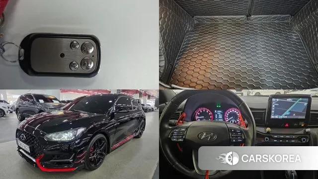 Hyundai Veloster (JS) 2018 Черный из Кореи, фото 4