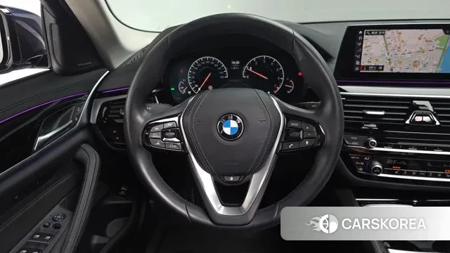 BMW 5 Series (G30) 2019 Синий из Кореи, фото 4