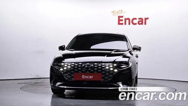 Hyundai The New Grandeur IG 2021 Черный из Кореи, фото 4