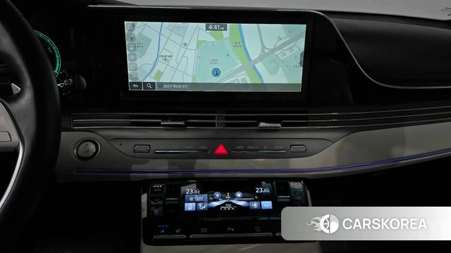 Hyundai The New Grandeur IG Hybrid 2022 Черный из Кореи, фото 4