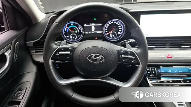 Hyundai The New Grandeur IG Hybrid 2021 Черный из Кореи, фото 4
