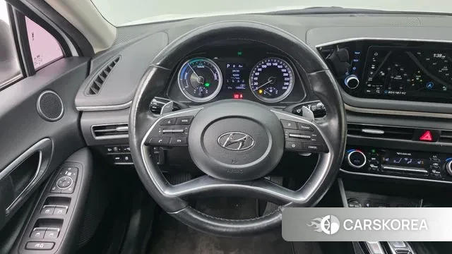 Hyundai Sonata Hybrid (DN8) 2021 Белый из Кореи, фото 4