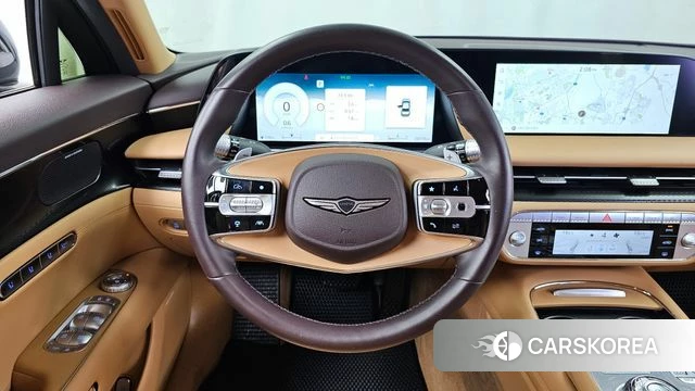 Genesis G90 (RS4) 2023 Темно-зеленый из Кореи, фото 4