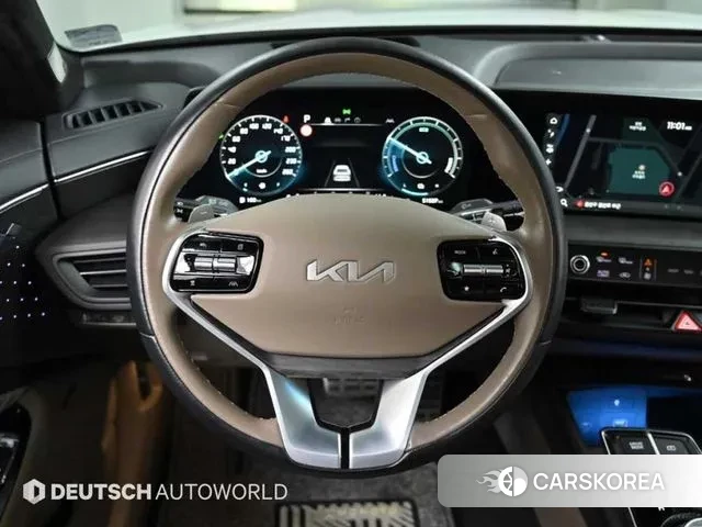 Kia K8 Hybrid 2023 Белый из Кореи, фото 4