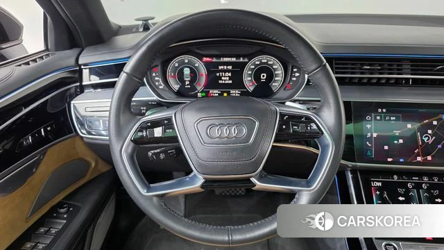 Audi A8 (D5) 2021 Черный из Кореи, фото 4