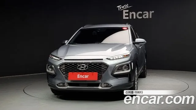 Hyundai Kona Hybrid 2020 Светло-серебряный цвет из Кореи, фото 4