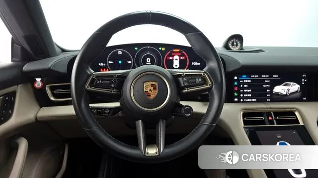 Porsche Taycan 2022 Серебристо-серый из Кореи, фото 4
