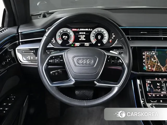 Audi A8 (D5) 2021 Черный из Кореи, фото 4