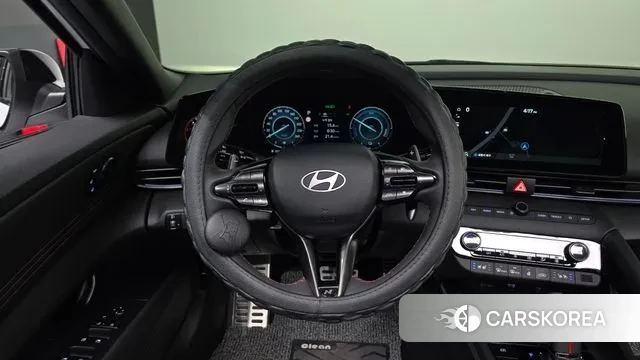 Hyundai The New Avante Hybrid (CN7) 2025 Белый из Кореи, фото 4