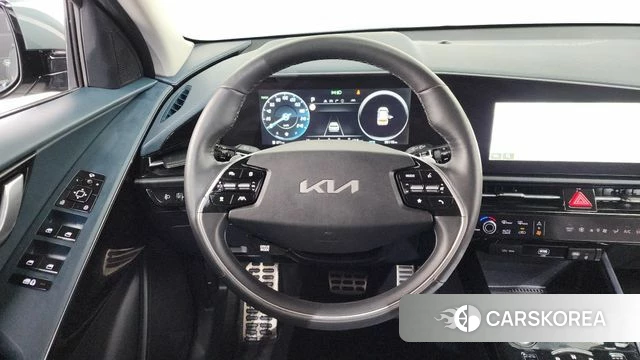 Kia Di Ol Nu Niro 2022 Темно-зеленый из Кореи, фото 4