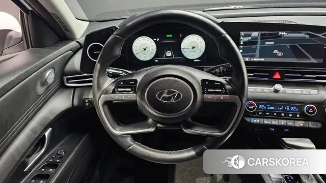 Hyundai Avante (CN7) 2022 Белый из Кореи, фото 4