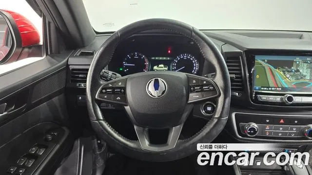 Ssangyong Rexton Sports Cannes 2020 Красный из Кореи, фото 4