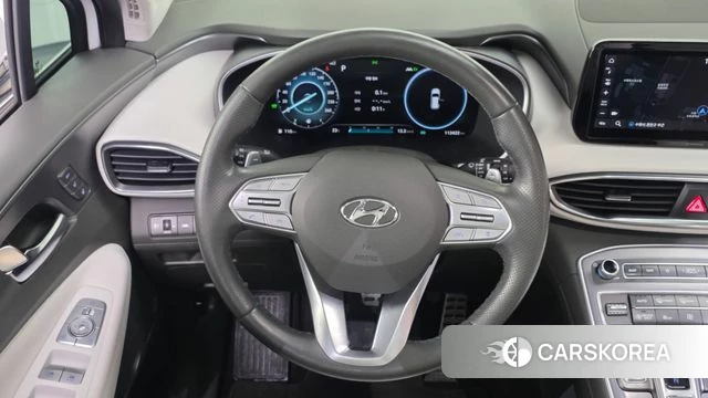 Hyundai The New Santa Fe 2022 Белый из Кореи, фото 4