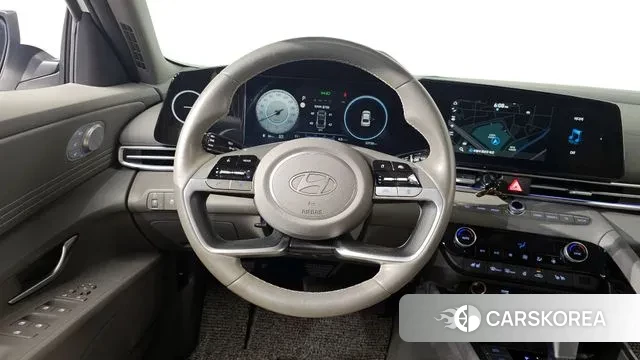 Hyundai The New Avante (CN7) 2023 Белый из Кореи, фото 4