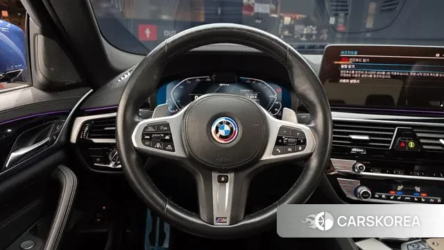 BMW 5 Series (G30) 2021 Синий из Кореи, фото 4