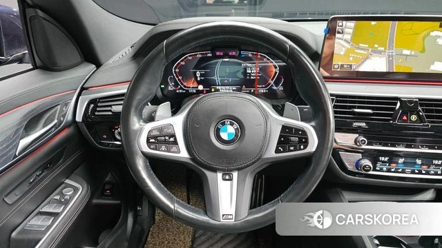BMW 6 Series GT (G32) 2022 Черный из Кореи, фото 4