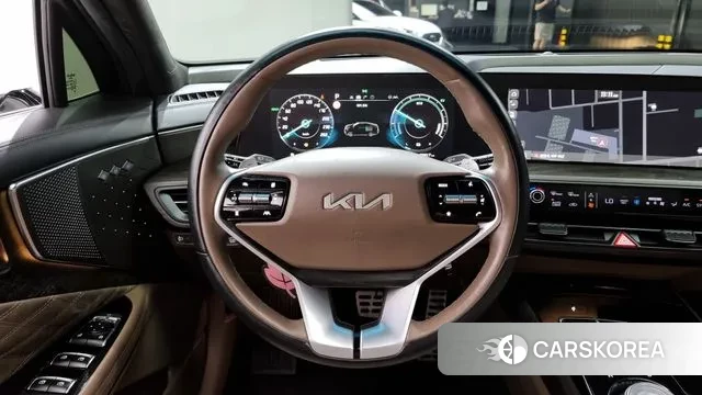 Kia K8 Hybrid 2023 Белый из Кореи, фото 4