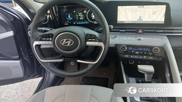 Hyundai Avante (CN7) 2021 Черный из Кореи, фото 4
