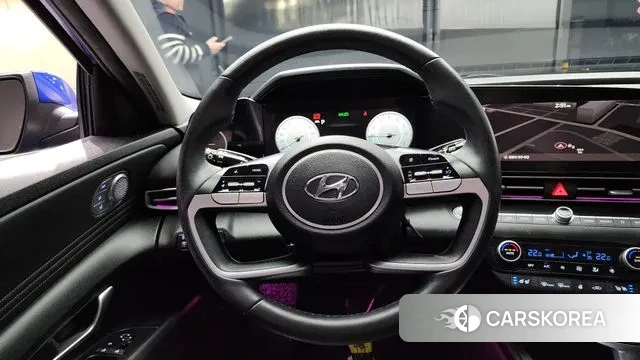 Hyundai Avante (CN7) 2021 Синий из Кореи, фото 4