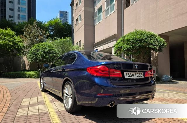BMW 5 Series (G30) 2019 Синий из Кореи, фото 4