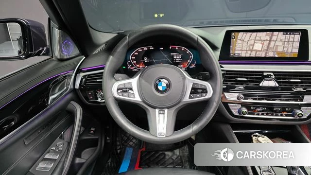 BMW 5 Series (G30) 2020 Синий из Кореи, фото 4