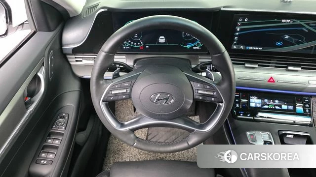 Hyundai The New Grandeur IG Hybrid 2020 Белый из Кореи, фото 4