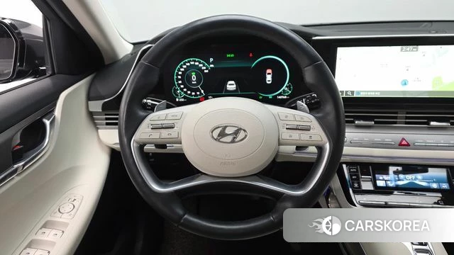Hyundai The New Grandeur IG Hybrid 2021 Серый из Кореи, фото 4