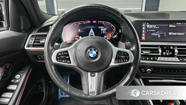 BMW 3 Series (G20) 2022 Черный из Кореи, фото 4