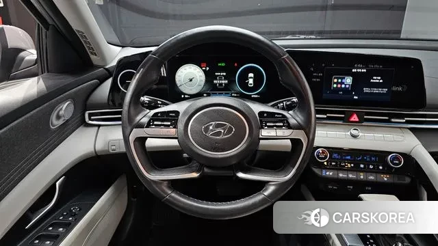 Hyundai Avante (CN7) 2021 Серебристо-серый из Кореи, фото 4