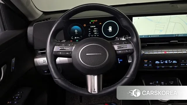 Hyundai Kona Hybrid (SX2) 2023 Белый из Кореи, фото 4