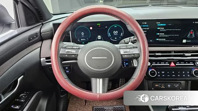 Hyundai The New Tucson Hybrid (NX4) 2024 Белый из Кореи, фото 4