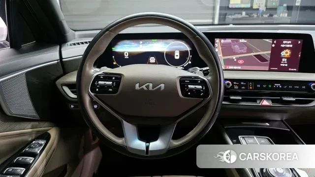 Kia K8 Hybrid 2023 Белый из Кореи, фото 4